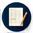 Icon representing the editing process