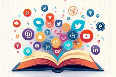 Image representing book marketing activities like social media and events
